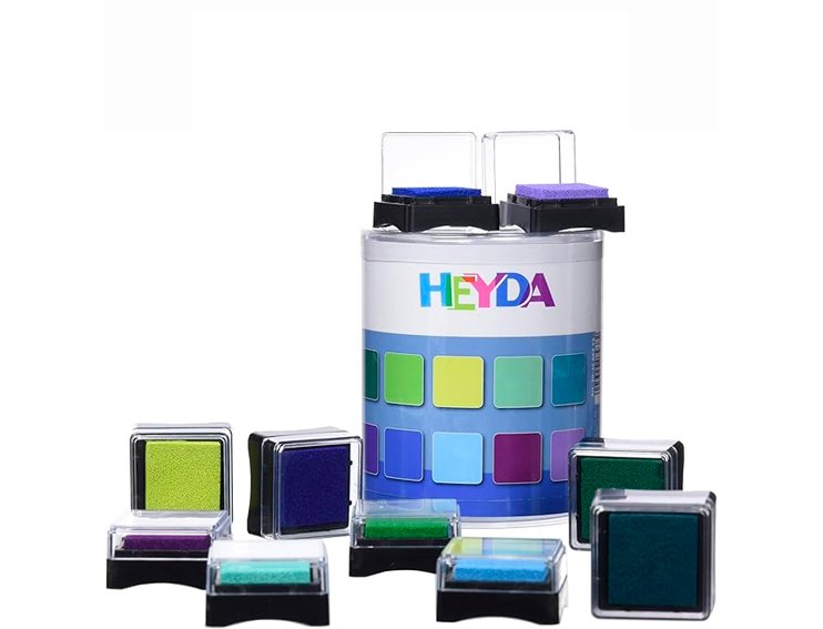 TAMPONES DE TINTA COLOR AQUA