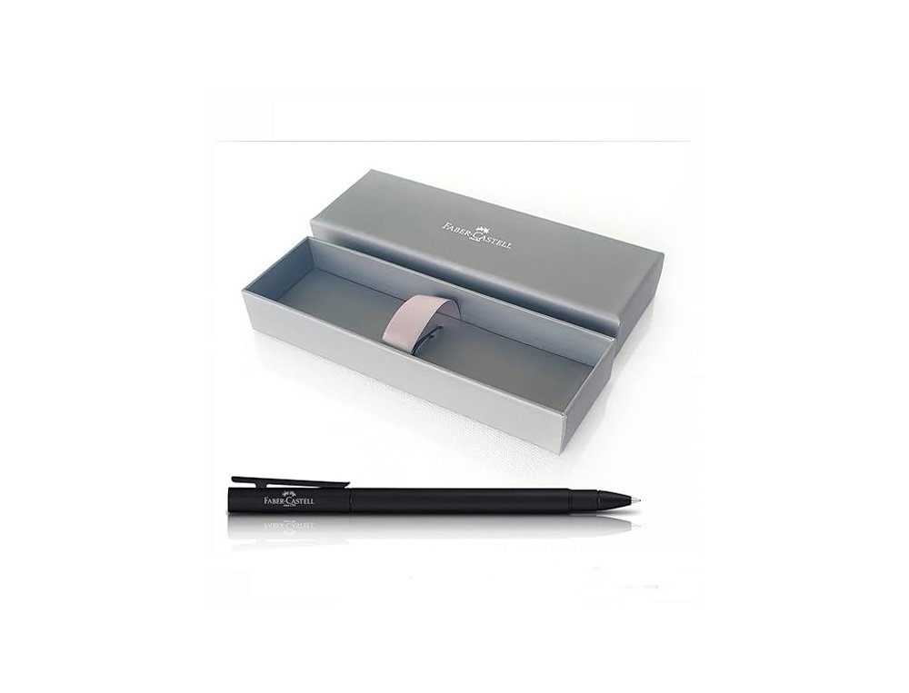 ROLLER FABER CASTELL NEO SLIM METAL NEGRO LACADO