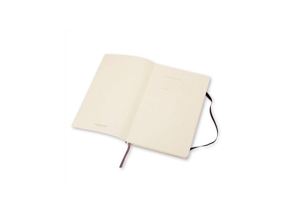 CUADERNO MOLESKINE CLASSIC POCKET NEGRO HOJAS LISAS BLANCAS
