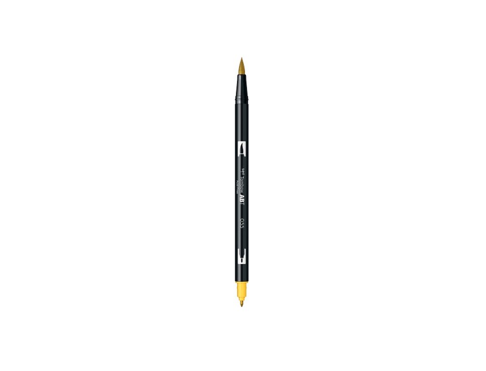 ROTULADOR DUAL BRUSHPEN TOMBOW ABT-055 AMARILLO