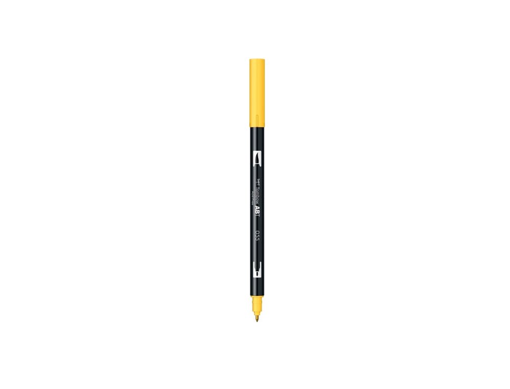ROTULADOR DUAL BRUSHPEN TOMBOW ABT-055 AMARILLO