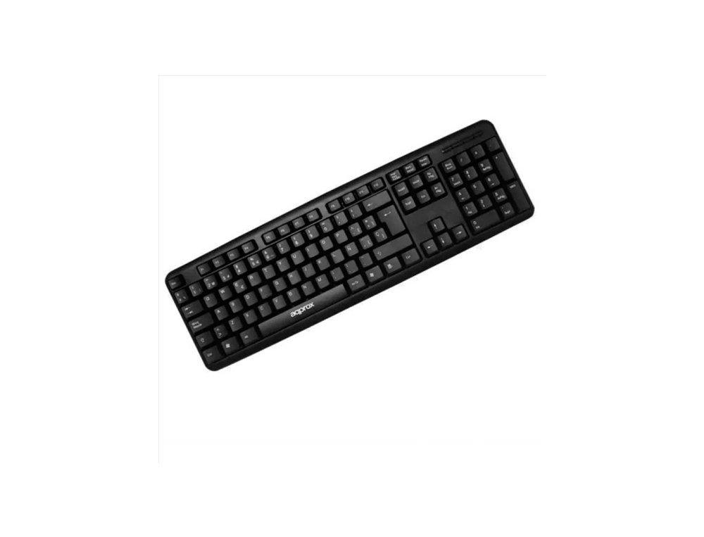 TECLADO APPROX MULTIMEDIA APPMX220 NEGRO