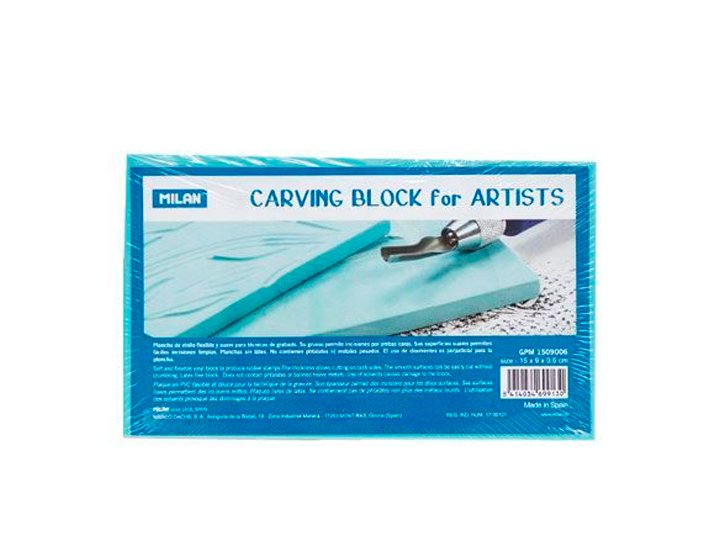 PLANCHA MILAN CARVINGBLOCK 150X90X6 MM