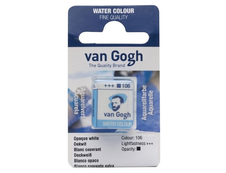 ACUARELA PASTILLA VAN GOGH BLANCO EXTRA OP