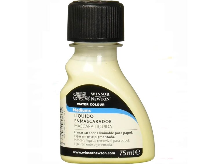 LIQUIDO ENMASCARAR ACUARELA 75cc WINSOR and NEWTON COLOR
