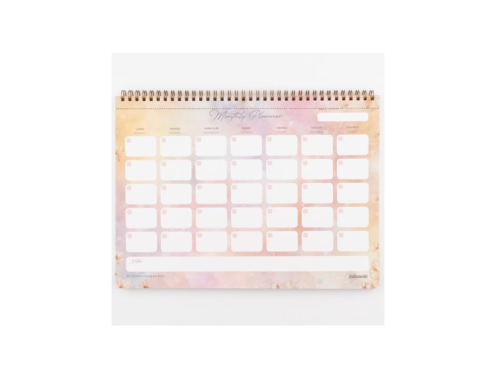 Planning Mensual - Takenote - Chloe