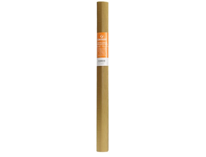 CARTON KRAFT ONDULADO ROLLO 0,5X0,7 ORO