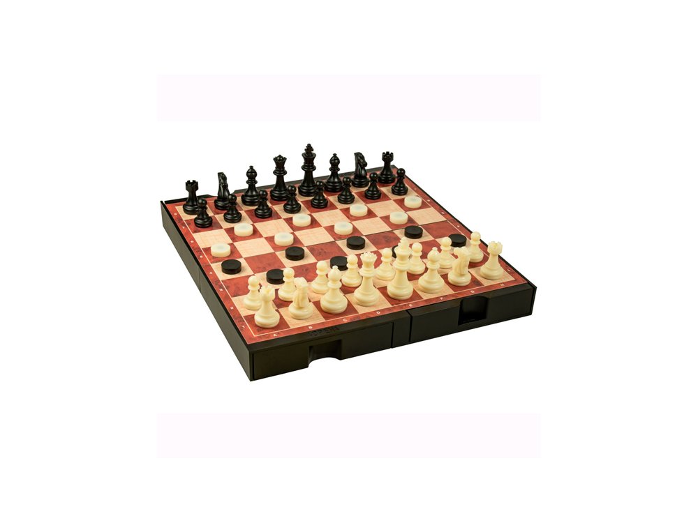 JUEGO DE MESA AJEDREZ-DAMAS-BACKGAMMON MAGNETICO CAYRO