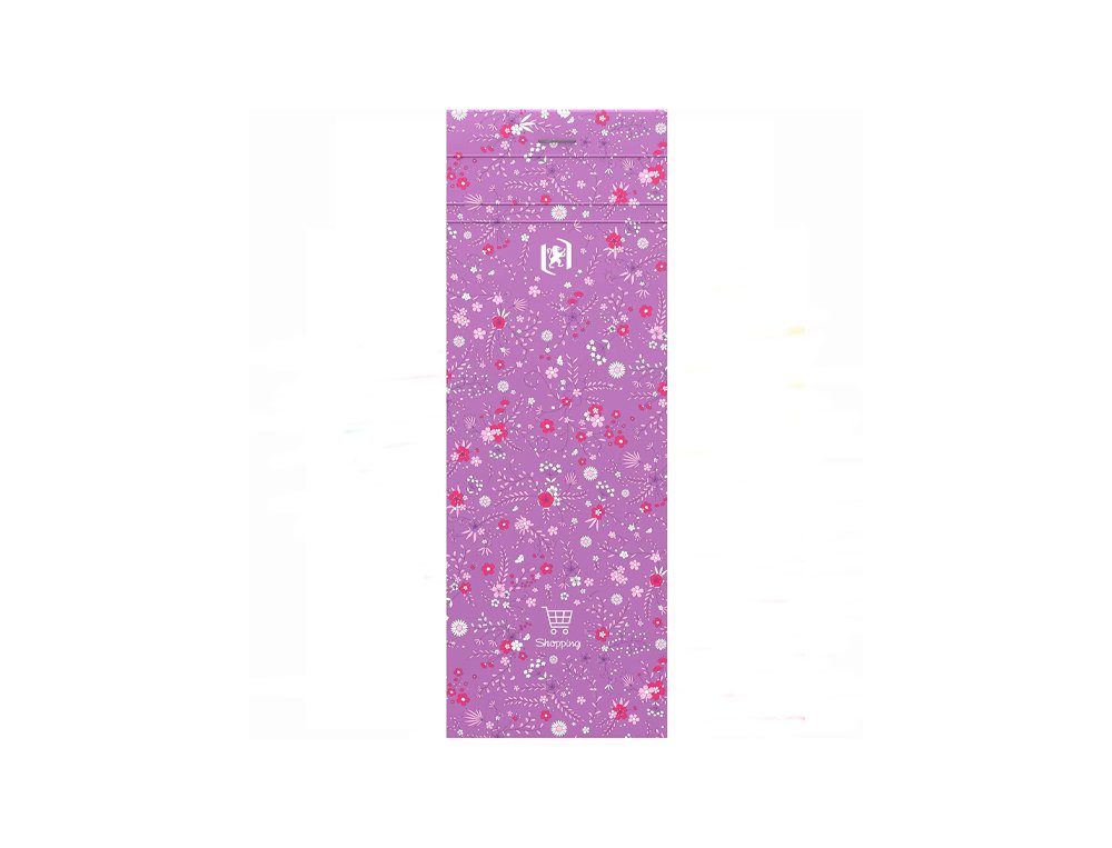 BLOC DE NOTAS 80 HOJAS 105X148 MM LINIA OXFORD XMAS FLORAL SURTIDO