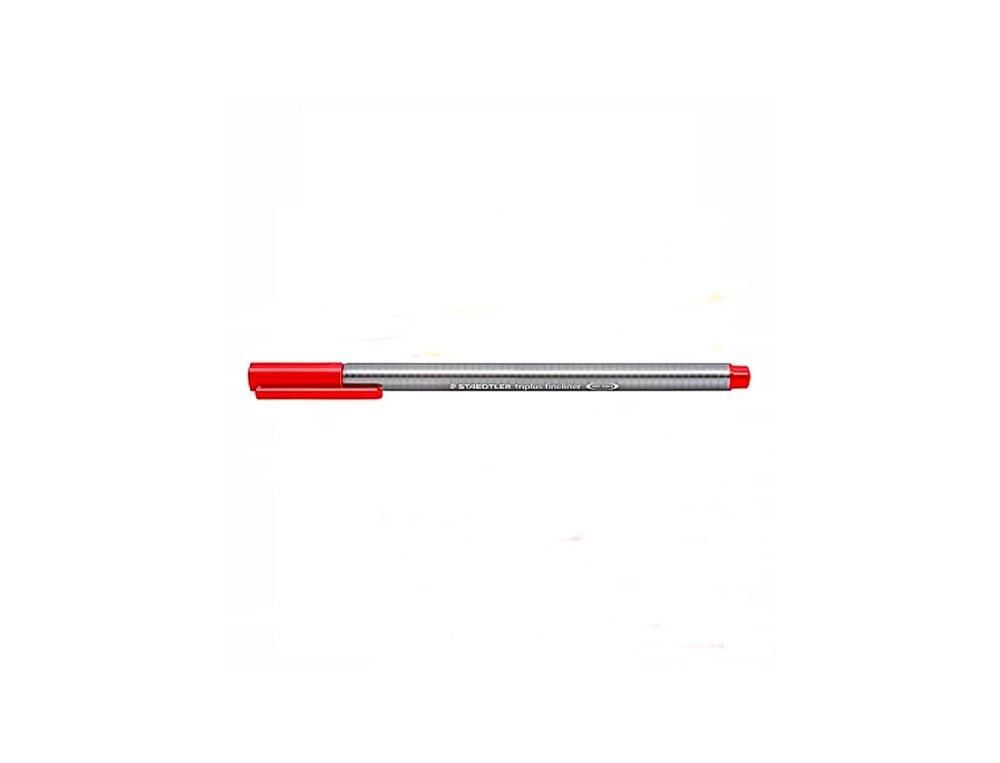 ROTULADOR STAEDTLER TRIPLUS FINELINER ROJO