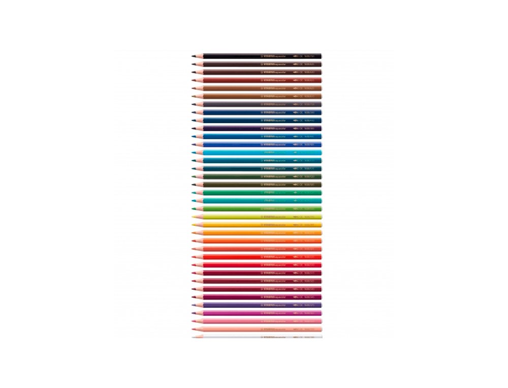 LAPIZ STABILO AQUACOLOR CAJA 24 COLORES
