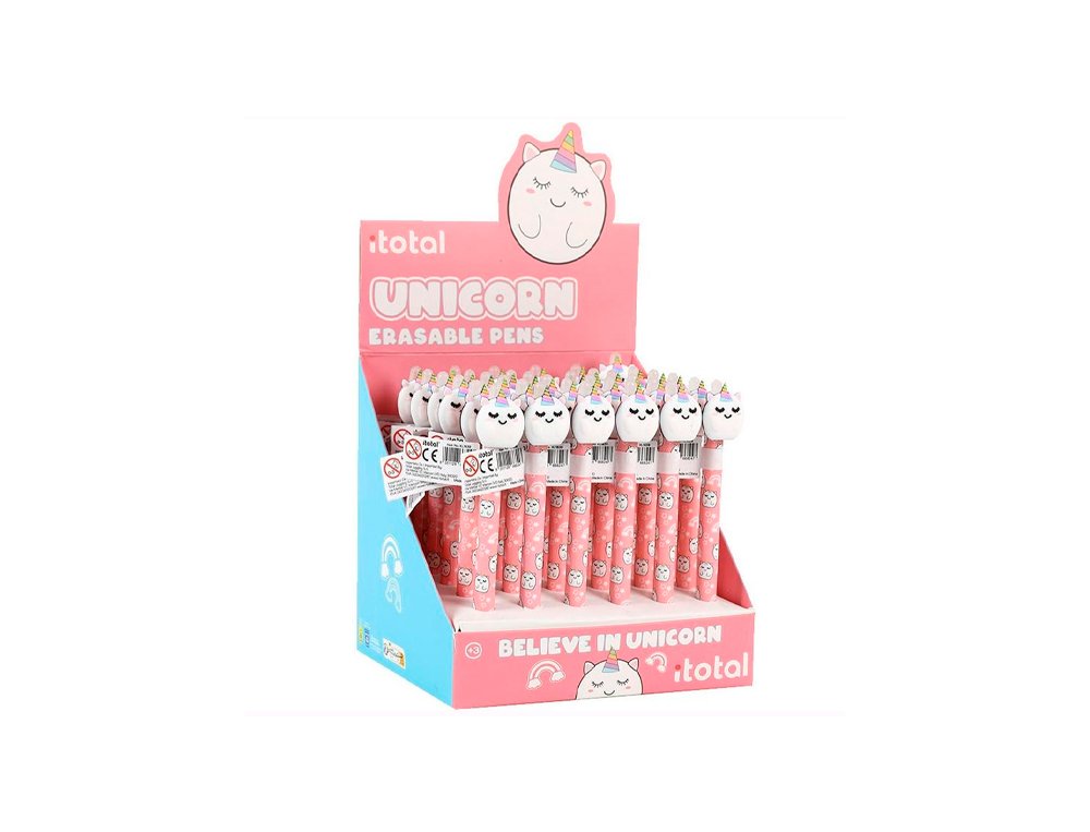 BOLIGRAFO BORRABLE UNICORNIO