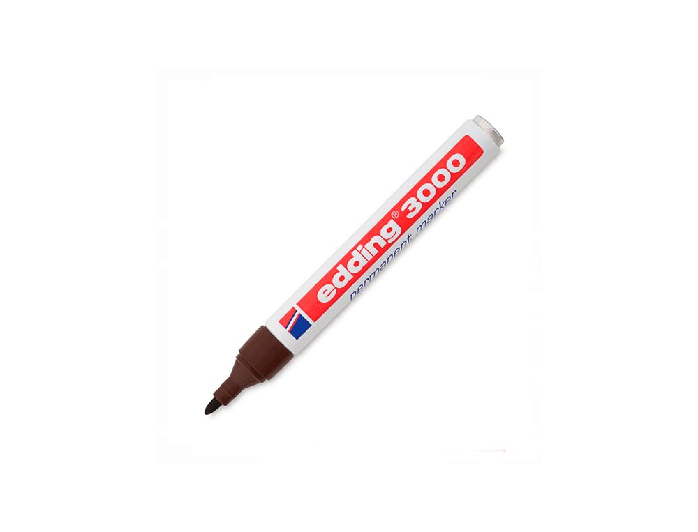 ROTULADOR EDDING N 3000 MARRON OSCURO