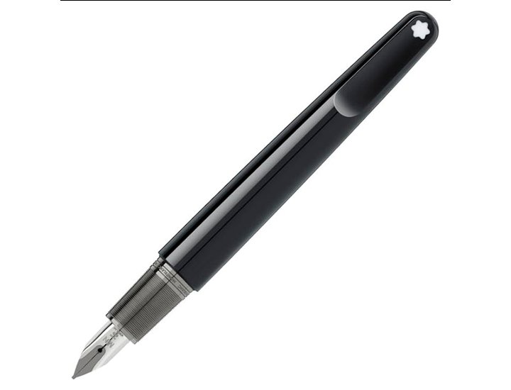 PLUMA MONTBLANC M RESINA NEGRA PLUMIN F