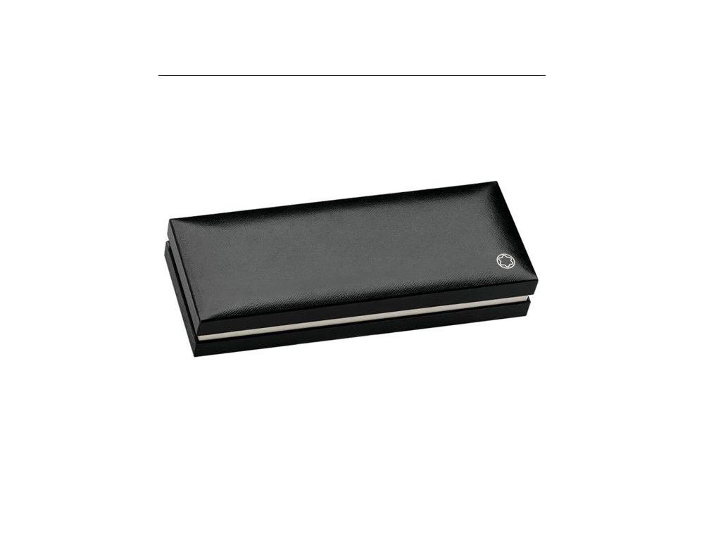 PLUMA MONTBLANC M RESINA NEGRA PLUMIN F