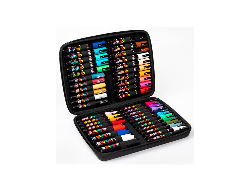 ESTUCHE ROTULADOR UNI BALL POSCA 40 Unidades