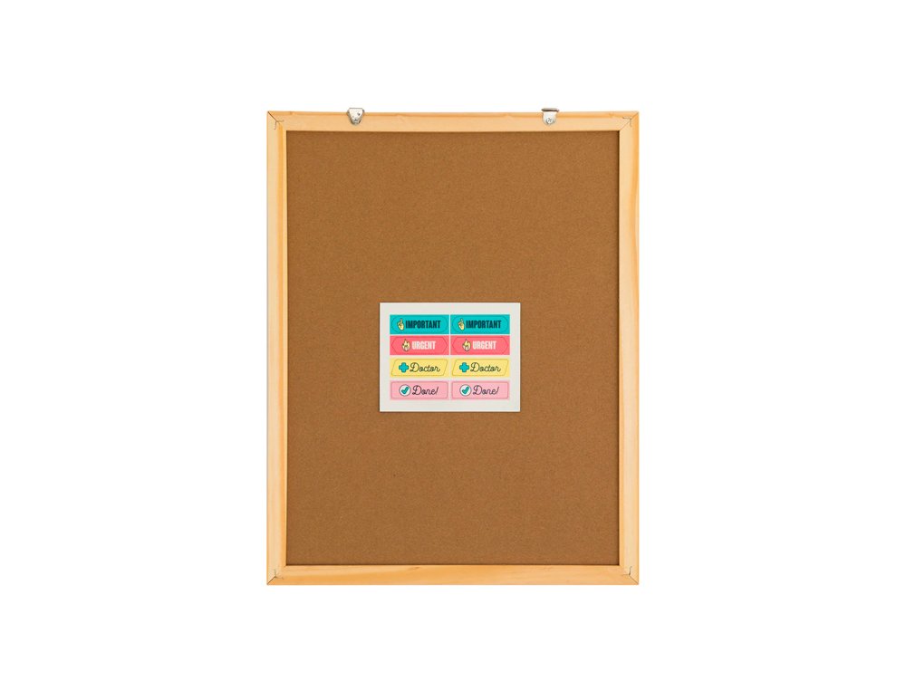 PIZARRA MAGNETICA C/ PLANIFICADOR SEMANAL MR WONDERFUL