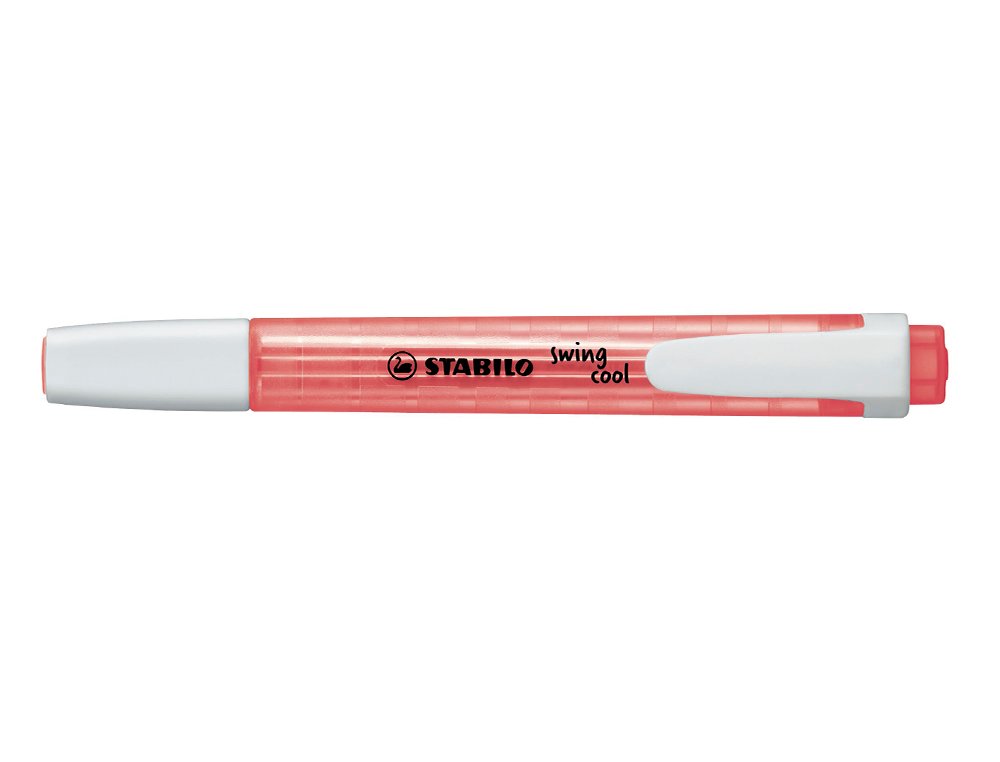 ROTULADOR FLUOR STABILO SWING COOL ROJO