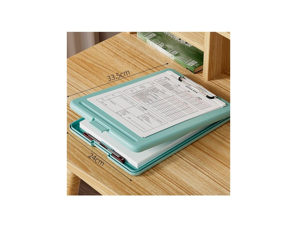 CARPETA PINZA DINA4 CON BASE ESCRITURA 4 COLORES SURTIDOS