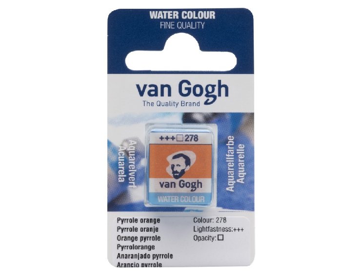 ACUARELA PASTILLA VAN GOGH ANARANJADO PYRROLE