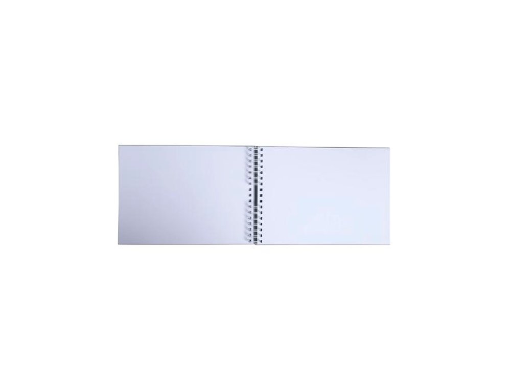 ALBUM FOTOS EXACOMPTA 50 HOJAS 32x22 Cm AUTENTIK GRIS AZULADO