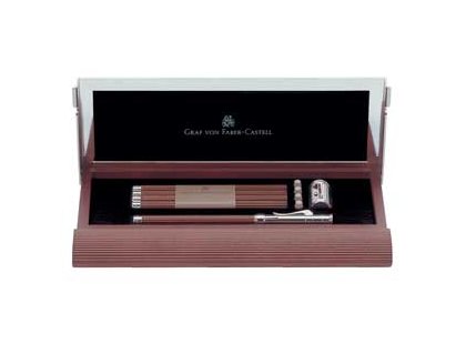 JUEGO ESCRITURA FABER LAPICES N.  I MARRON