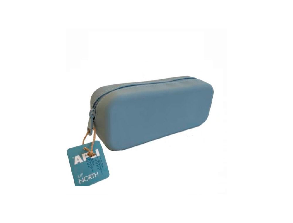 PORTATODO UP NORTH SILICONA COLORES RECTANGULAR APLI VERDE OSCURO