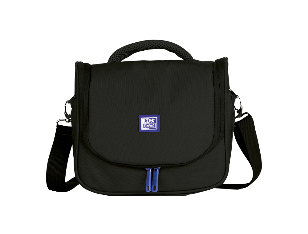 BOLSA ISOTERMICA PARA ALIMENTOS 8 LITROS OXFORD B-FOODIE NEGRO