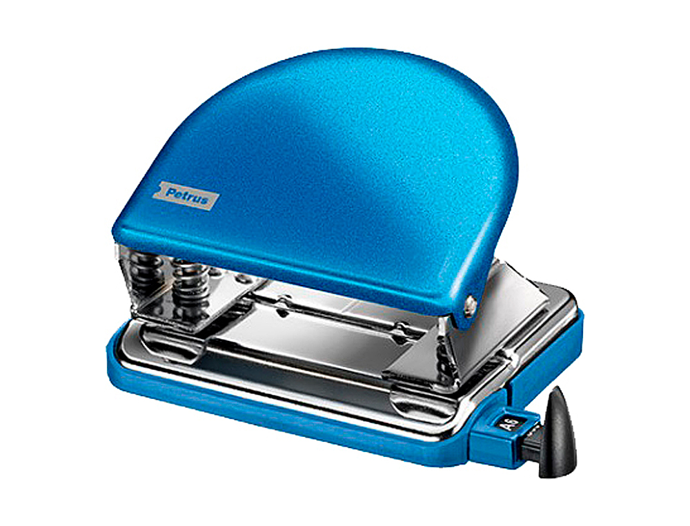TALADRADOR PETRUS 52 WOW AZUL METALIZADO CAPACIDAD 20 HOJAS EN BLISTER