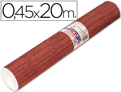 ROLLO ADHESIVO AIRONFIX MADERA OSCURO 67183 ROLLO DE 20 MT