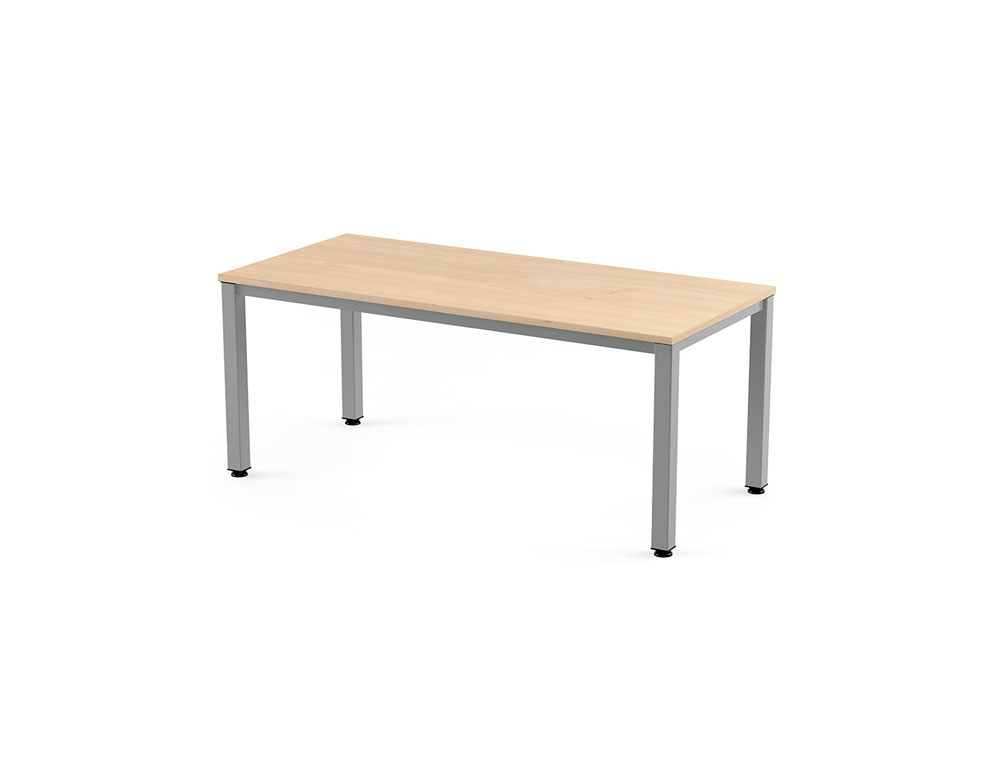 MESA DE OFICINA ROCADA EXECUTIVE 2002AD01 ALUMINIO /HAYA 160X80 CM