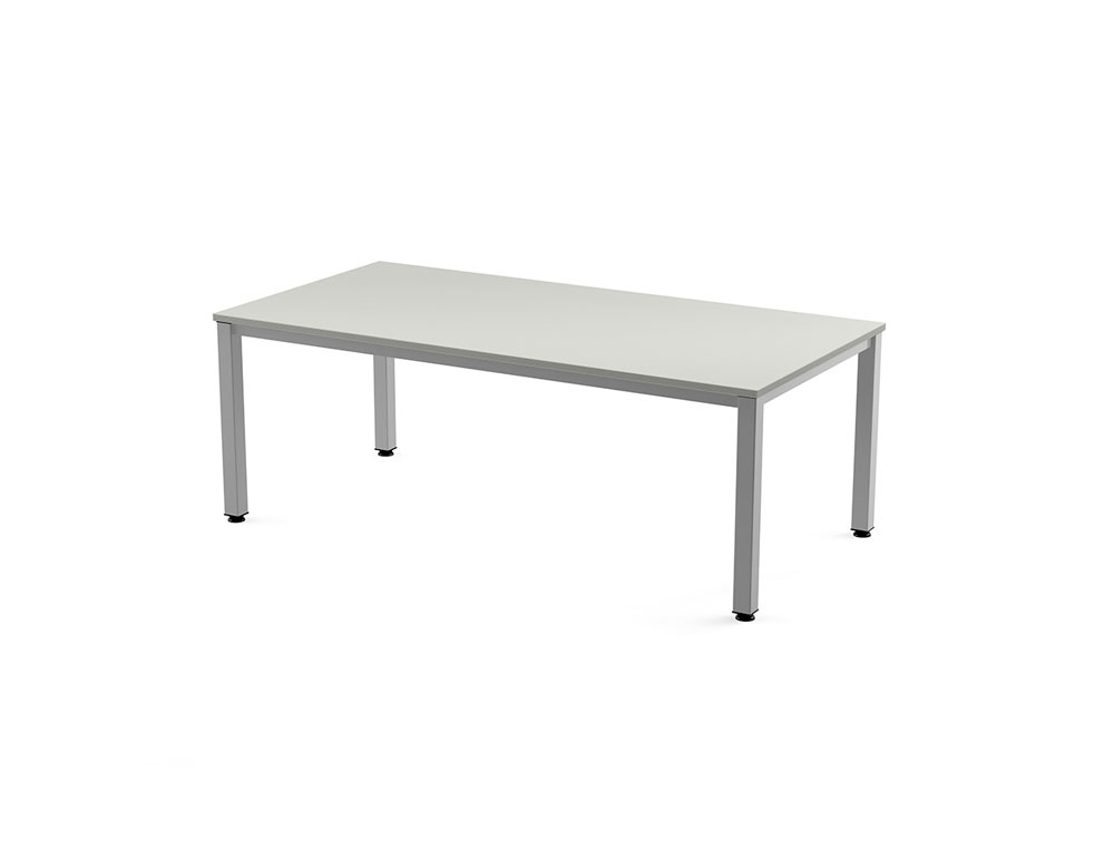 MESA DE OFICINA ROCADA EXECUTIVE 2005AD02 ALUMINIO /GRIS 200X100 CM