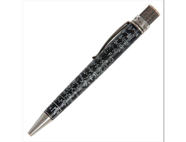 BOLIGRAFO Roller TORNADO NEGRO DIBUJOS MATEMATICOS ALBERT EINSTEIN