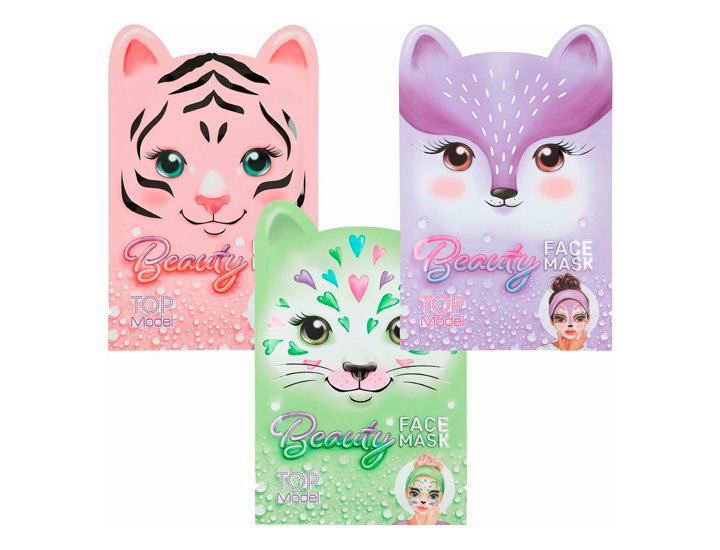 MASCARILLA FACIAL ANIMALES BEAUTY AND ME TOP MODEL