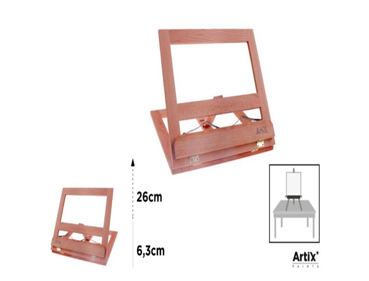 ATRIL LECTURA MADERA ABEDUL 34,5X26X6,5CM