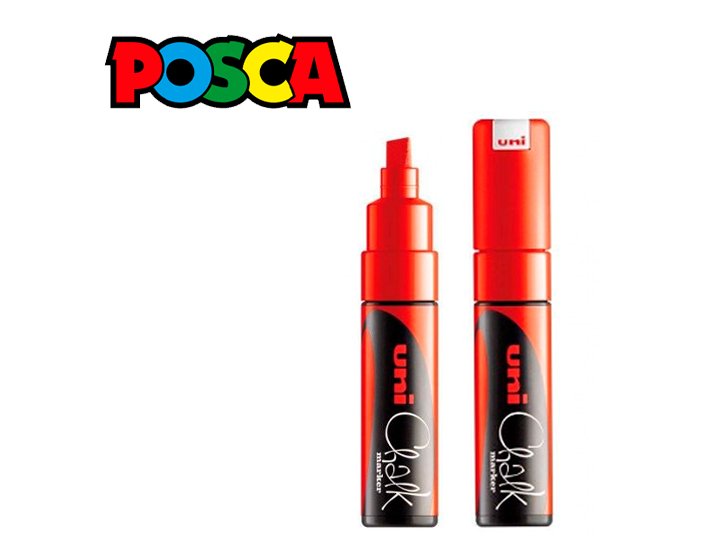 ROTULADOR PIZARRA TIZA LIQUIDA 8,00 MM ROJO
