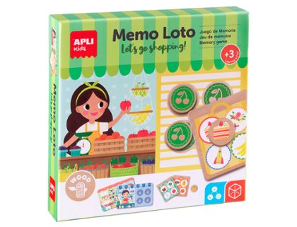 JUEGO EDUCATIVO APLI DE MEMORIA MEMO LOTO MADERA