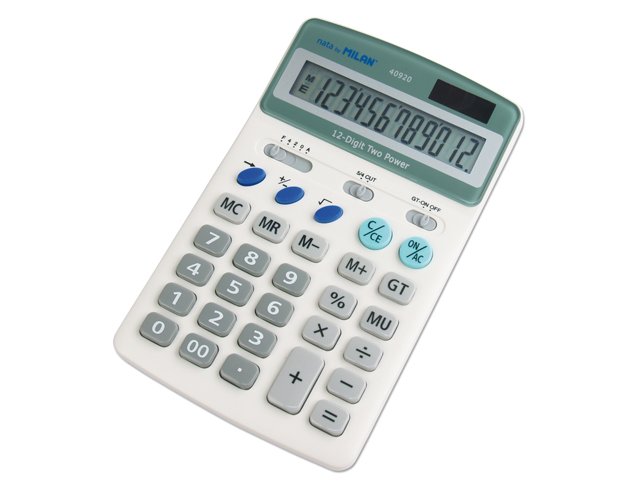 CALCULADORA MILAN SOBREMESA 12 DIGITOS