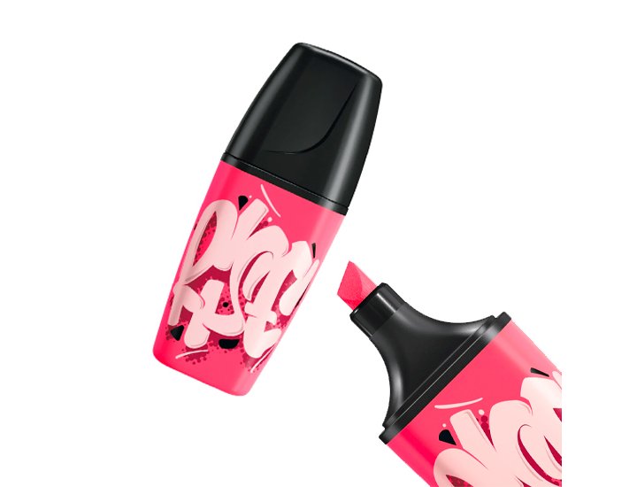 ROTULADOR FLUOR STABILO BOSSMINI BY SNOOZE ONE FUCSIA RISE