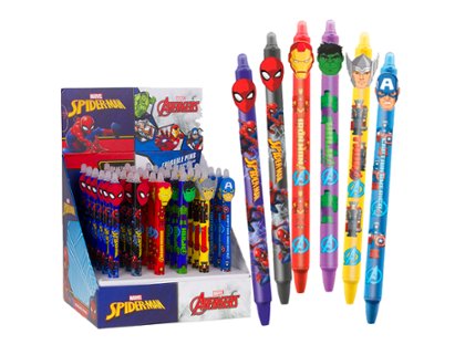 BOLIGRAFO BORRABLE MARVEL SPIDERMAN/AVENGERS