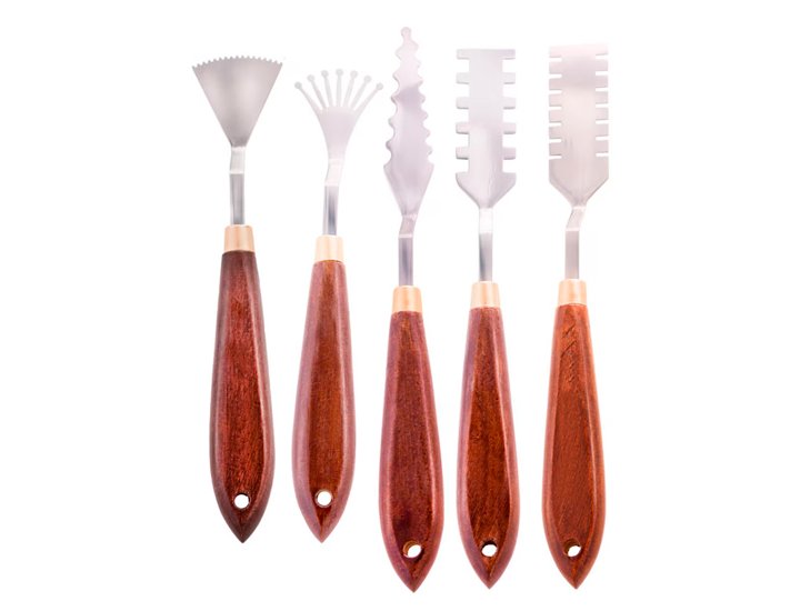 ESPATULA REMBRANDT SET 5 PIEZAS EFECTOS Talens