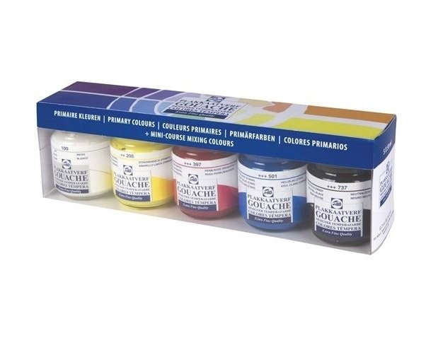 TEMPERA TALENS 50cc PACK 5 Unidades COLORES SURTIDOS