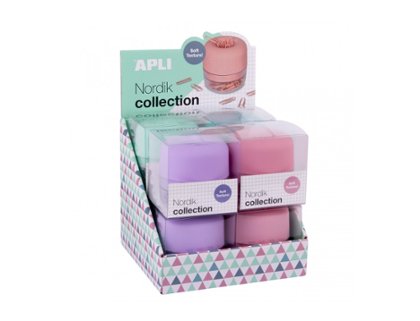 PORTACLIPS MAGNETICO APLI NORDIK COLORES PASTEL