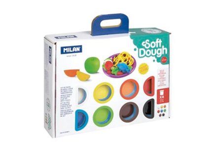 CAJITA MODELAR MILAN SOFT DOUGH PACK 8 UND COOKING TIME