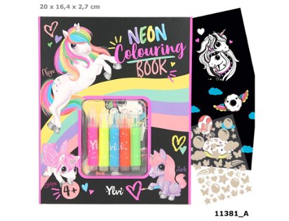 CUADERNO PARA COLOREAR YLVI NEONES