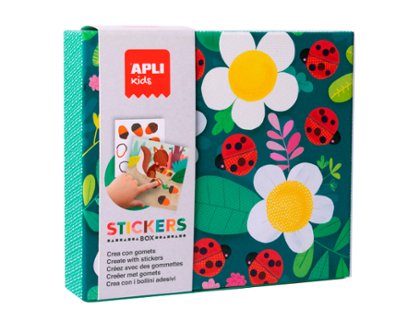 JUEGO EDUCATIVO APLI CAJA PEGATINAS MARIQUITA