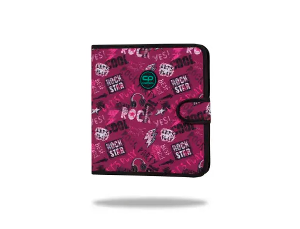 CARPETA 4 ANILLAS DINA4 MATE PINK ROCK