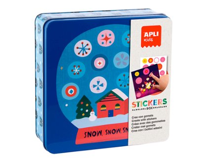JUEGO EDUCATIVO APLI PEGATINAS NAVIDAD