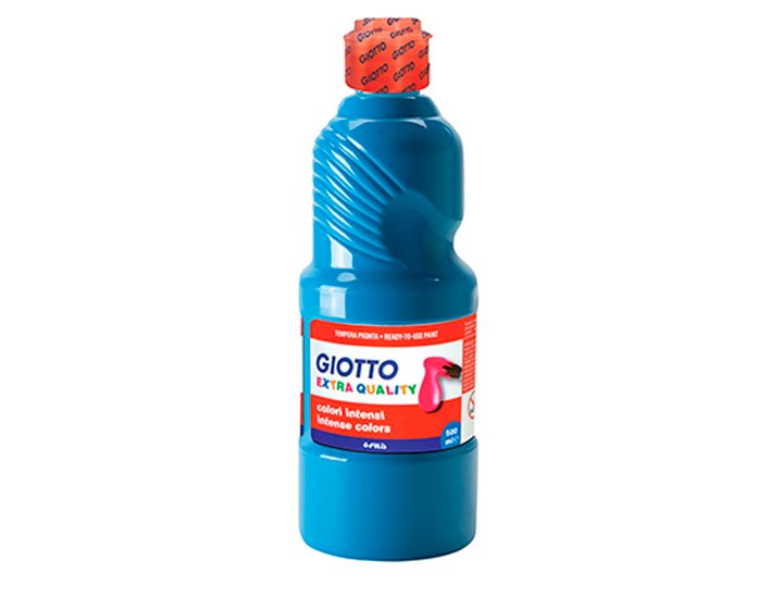 TEMPERA GIOTTO 500 CC CYAN