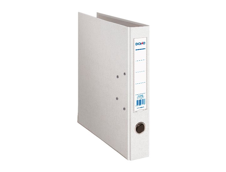 ARCHIVADOR GOVEZRADO TELA FOLIO 45MM BLANCO
